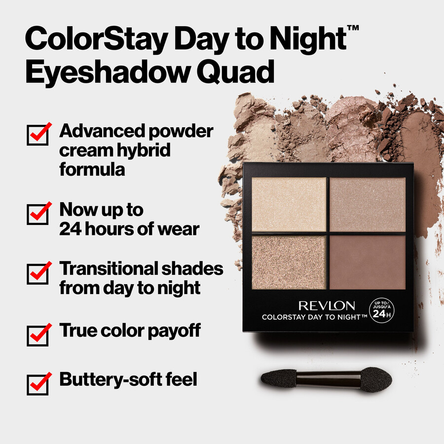 colorstay day to night lidschatten-quad