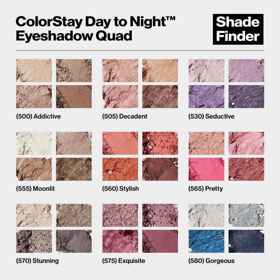 colorstay day to night lidschatten-quad