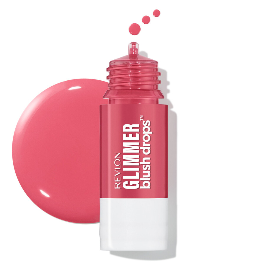 glitzernde rouge-tropfen