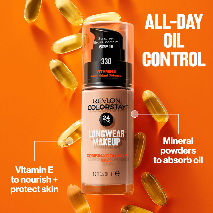 colorstay longwear makeup spf 15