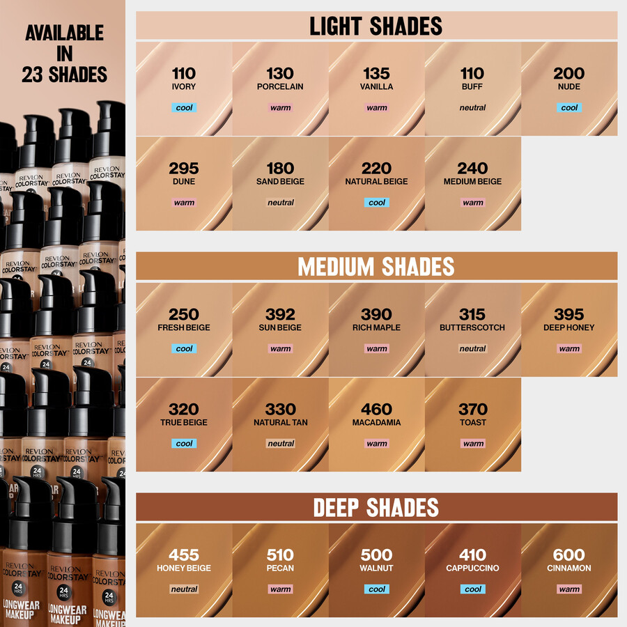 colorstay longwear make-up lsf 20