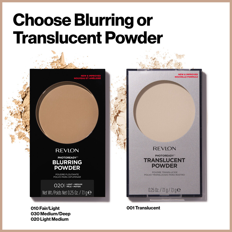 photoready transparentes puder