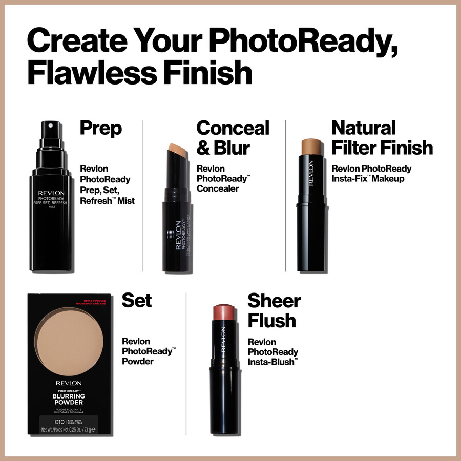 photoready transparentes puder