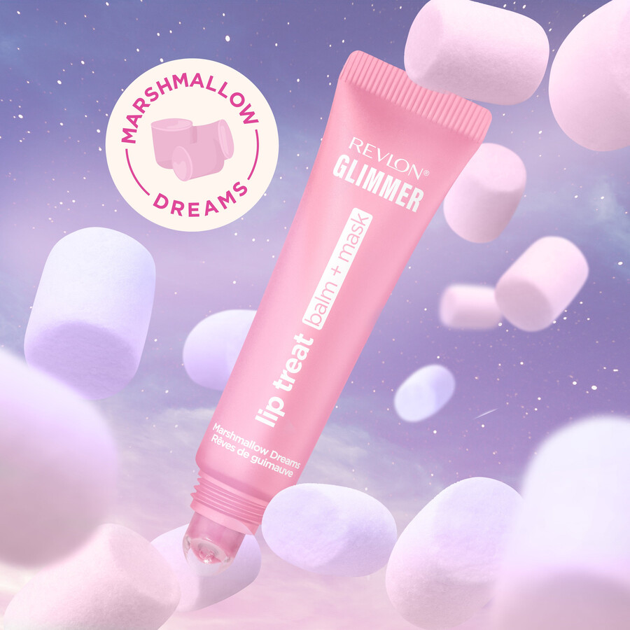 schimmernder lippenbalsam maske